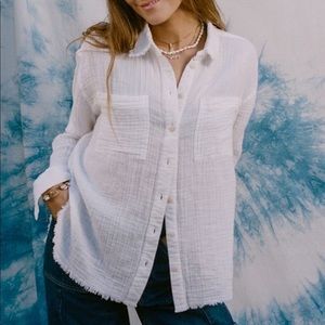 Urban Outfitters cotton textured button down